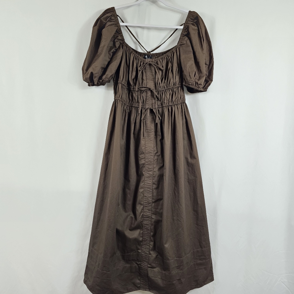 En Saison Brown Midi Dress